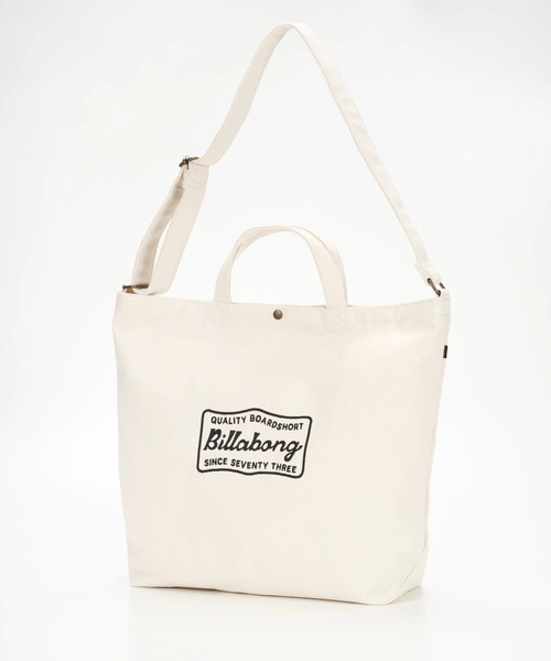 BILLABONG(ビラボン)の「BILLABONG メンズ SHOULDER TOTE BAG ショルダーバッグ 【2025年秋冬モデル】/ビラボンロゴ2WAYショルダートートバック(トートバッグ・メンズ・ブラック/オフホワイト・FREE)」の11枚目の写真