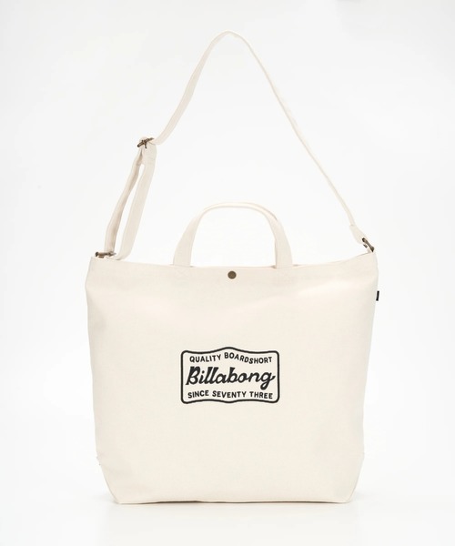 BILLABONG(ビラボン)の「BILLABONG メンズ SHOULDER TOTE BAG ショルダーバッグ 【2025年秋冬モデル】/ビラボンロゴ2WAYショルダートートバック(トートバッグ・メンズ・ブラック/オフホワイト・FREE)」の13枚目の写真
