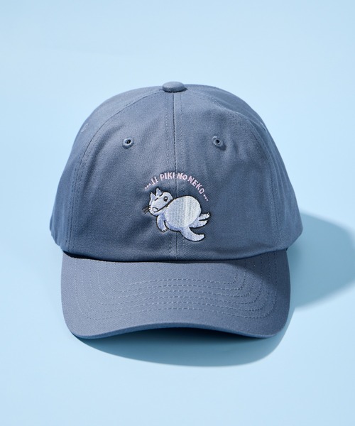 salle de bal（サルデバル）の「【 11ぴきのねこ 】 ベースボールキャップ　WNI（キャップ・レディース・アイボリー/ブラック/ブルー/ネイビー・FREE）」の5枚目の写真