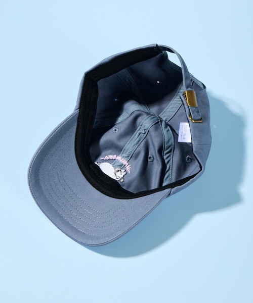 salle de bal（サルデバル）の「【 11ぴきのねこ 】 ベースボールキャップ　WNI（キャップ・レディース・アイボリー/ブラック/ブルー/ネイビー・FREE）」の7枚目の写真