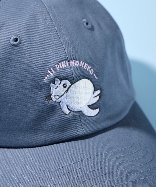 salle de bal（サルデバル）の「【 11ぴきのねこ 】 ベースボールキャップ　WNI（キャップ・レディース・アイボリー/ブラック/ブルー/ネイビー・FREE）」の8枚目の写真