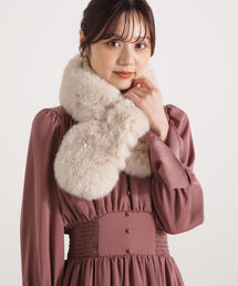 EDIT COLOGNE | フェイクファーティペット(ストール/ショール)