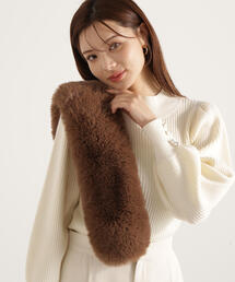 EDIT COLOGNE | フェイクファーティペット(ストール/ショール)