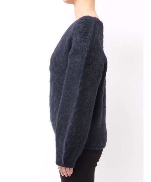 LAGUNAMOON（ラグナムーン）の「【REVIVAL】アルパカシャギーVネックニットプルオーバー（ニット/セーター・レディース・ベージュ/ネイビー/ピンク・FREE）」の11枚目の写真