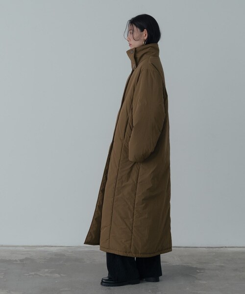GALLEST(ギャレスト)の「パディングロングコート(その他アウター・レディース・ダークブラウン/ナチュラル・34/38)」の5枚目の写真