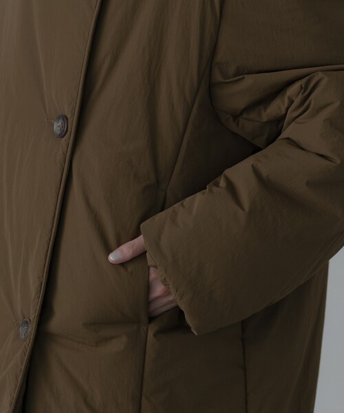 GALLEST(ギャレスト)の「パディングロングコート(その他アウター・レディース・ダークブラウン/ナチュラル・34/38)」の9枚目の写真