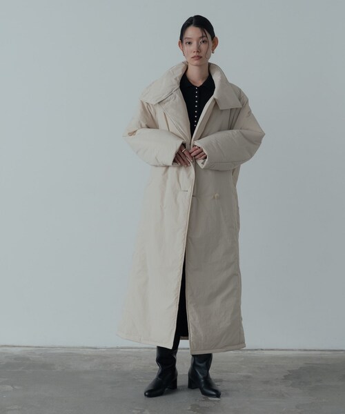 GALLEST(ギャレスト)の「パディングロングコート(その他アウター・レディース・ダークブラウン/ナチュラル・34/38)」の11枚目の写真