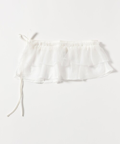 Ray BEAMS（レイビームス）の「フリルベルト セット スウェットパンツ（その他パンツ・レディース・ブラック/シルバー・1/0）」の17枚目の写真