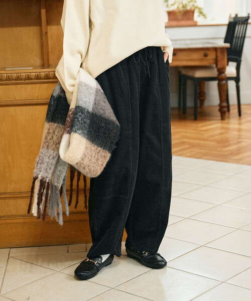 セール】＜新色追加＞コーデュロイバルーンパンツ/カーブパンツ