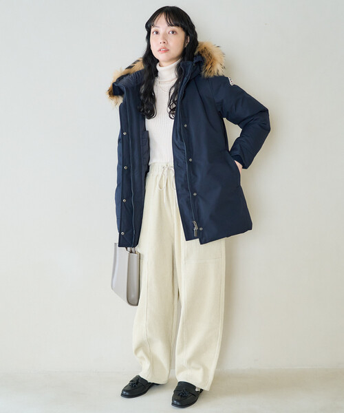 FREAK'S STORE（フリークスストア）の「＜新色追加＞コーデュロイバルーンパンツ/カーブパンツ（その他パンツ・レディース・オフホワイト/ブラック/ブラウン/ピンク/ベージュ・SMALL/MEDIUM）」の20枚目の写真