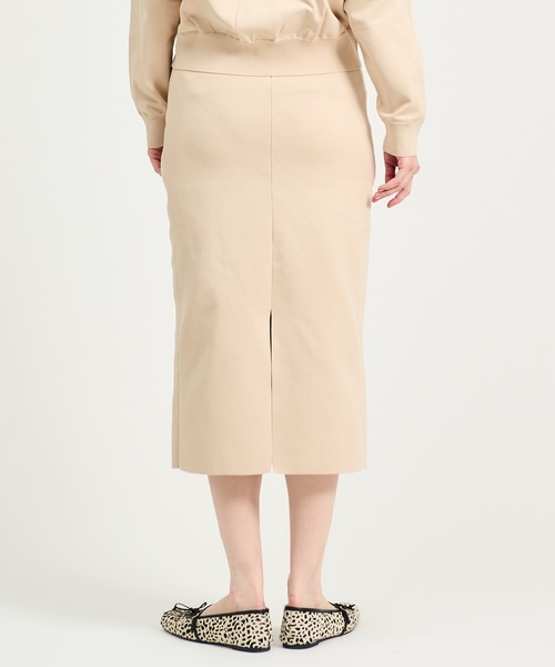 ESTNATION（エストネーション）の「ESTNATION / サイドラインタイトスカート《EXCLUCIVE》（スカート・レディース・ブラック/ベージュ・SMALL/MEDIUM）」の7枚目の写真