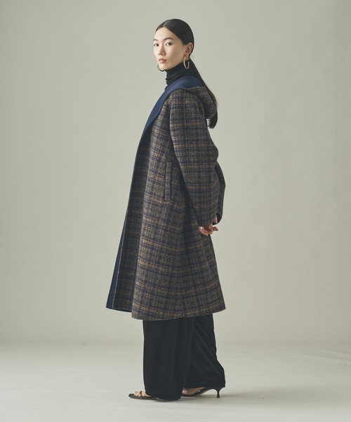 セール】Curensology(カレンソロジー)/＜CSG＞リバーチェックコート