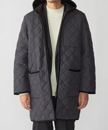 キルティングコート」に該当するグレー/灰色系のファッション