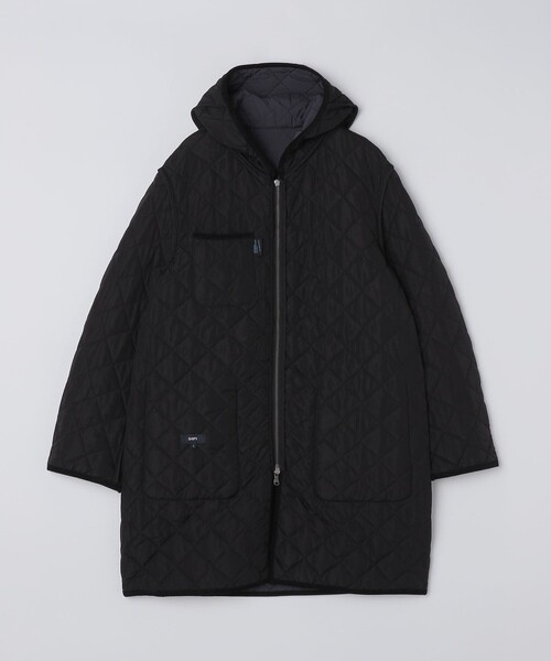 SHIPS（シップス）の「SHIPS:〈手洗い可能〉NETPLUS(R) キルティング フード コート（その他アウター・メンズ・チャコールグレー/ブラック・SMALL/MEDIUM/LARGE/X-LARGE）」の16枚目の写真