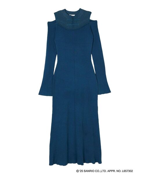 フラガリアメモリーズコラボ】 チャイナネックロングワンピース