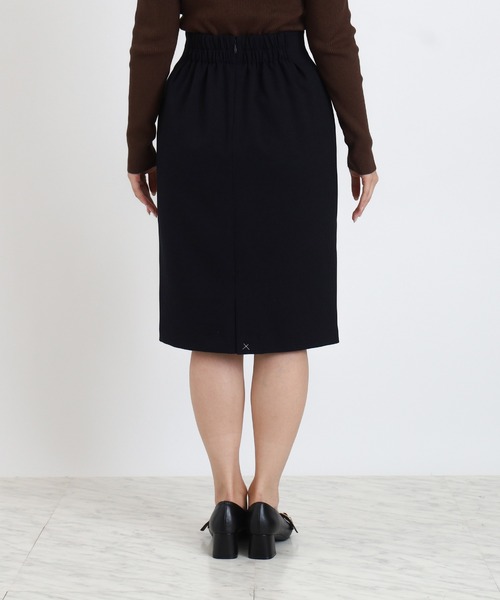 TRUDEA（トルディア）の「ウール調ビット付きタイトスカート（スカート・レディース・チャコールグレー/ネイビー/ブラウン・SMALL/MEDIUM/LARGE）」の16枚目の写真