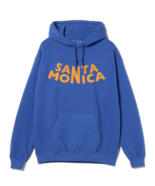 THE DAY（ザデイ）の「【別注】THE DAY ON THE BEACH / Sweat Pullover Hoodie（パーカー・メンズ・ブルー/ケリーグリーン・XL/L/M）」の2枚目の写真