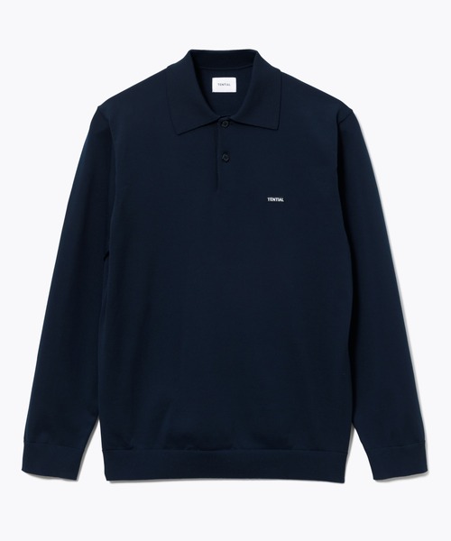 TENTIAL(テンシャル)の「MIGARU Light Knit Long Sleeve Polo Shirt(ポロシャツ・メンズ・ブラック/ベージュ/ネイビー・SMALL/MEDIUM/LARGE/X-LARGE/XX-LARGE)」の4枚目の写真