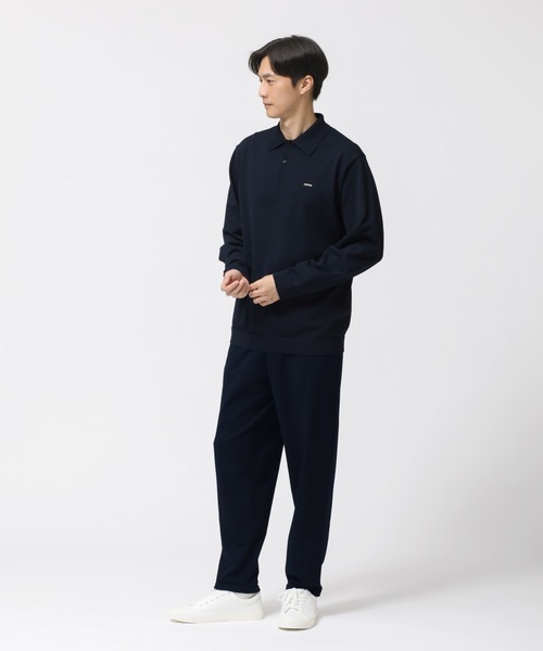 MIGARU Light Knit Long Sleeve Polo Shirt（ポロシャツ）｜TENTIAL