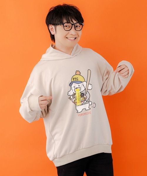 セール】353115：YORIMISHIフーデッドプルオーバー（パーカー