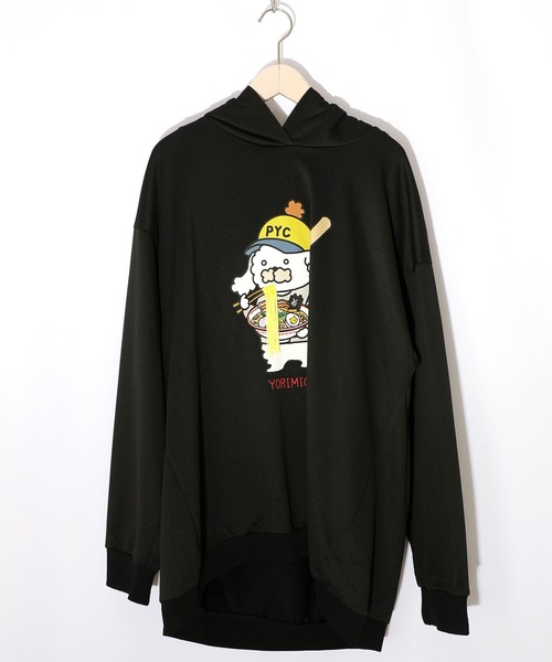 ScoLar Parity(スカラーパリティ)の「353115:YORIMISHIフーデッドプルオーバー(パーカー・レディース・パープル/ブラック/アイボリー・M)」の2枚目の写真