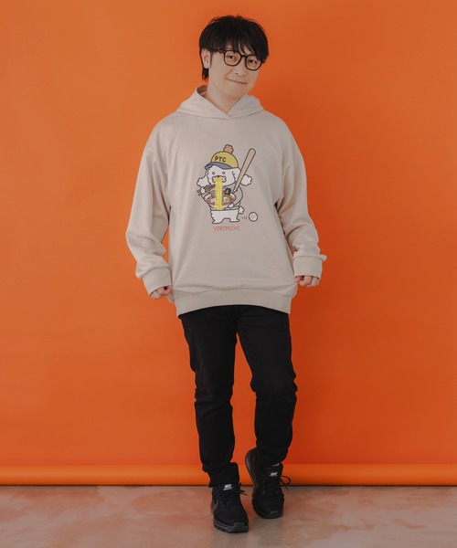 ScoLar Parity(スカラーパリティ)の「353115:YORIMISHIフーデッドプルオーバー(パーカー・レディース・パープル/ブラック/アイボリー・M)」の4枚目の写真