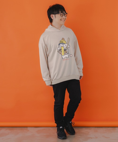 ScoLar Parity(スカラーパリティ)の「353115:YORIMISHIフーデッドプルオーバー(パーカー・レディース・パープル/ブラック/アイボリー・M)」の6枚目の写真