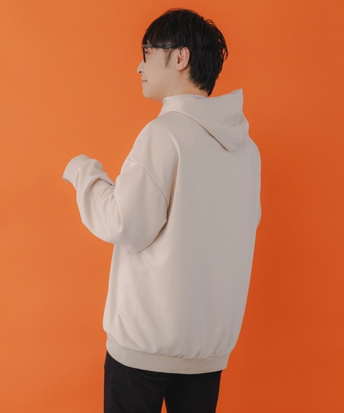 ScoLar Parity(スカラーパリティ)の「353115:YORIMISHIフーデッドプルオーバー(パーカー・レディース・パープル/ブラック/アイボリー・M)」の5枚目の写真