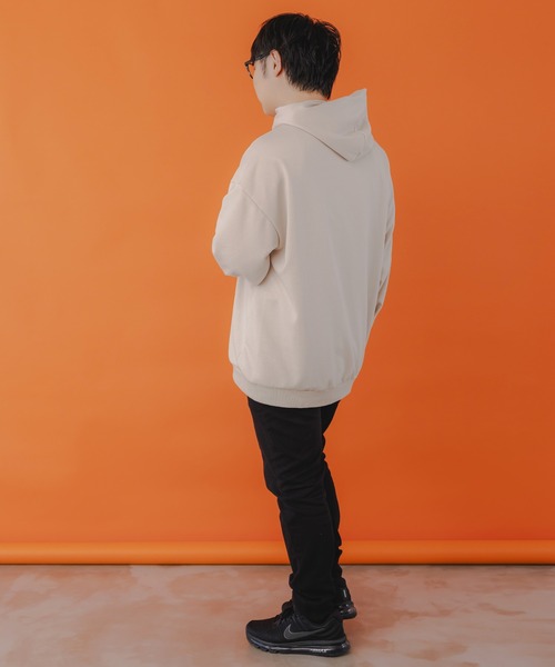 ScoLar Parity(スカラーパリティ)の「353115:YORIMISHIフーデッドプルオーバー(パーカー・レディース・パープル/ブラック/アイボリー・M)」の8枚目の写真