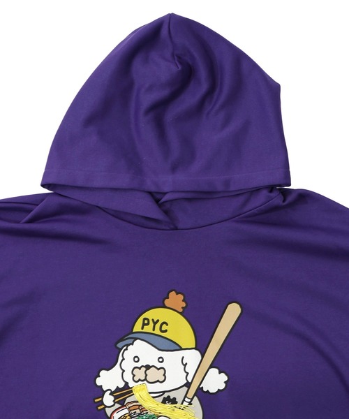 ScoLar Parity(スカラーパリティ)の「353115:YORIMISHIフーデッドプルオーバー(パーカー・レディース・パープル/ブラック/アイボリー・M)」の22枚目の写真
