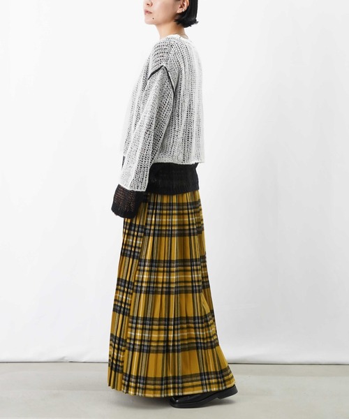 LUCA/LADY LUCK LUCA（ルカ/レディラックルカ）の「LC/LLL モヘア混ルーズニット（ニット/セーター・レディース・ブルー/ピンク/ブラック・FREE）」の8枚目の写真