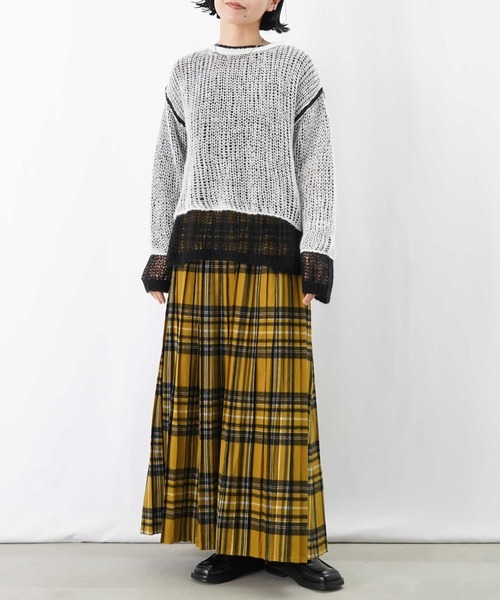 LUCA/LADY LUCK LUCA（ルカ/レディラックルカ）の「LC/LLL モヘア混ルーズニット（ニット/セーター・レディース・ブルー/ピンク/ブラック・FREE）」の10枚目の写真