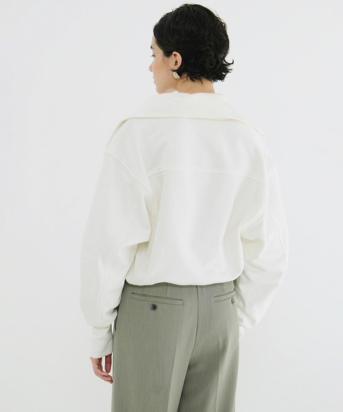 セール】HALF ZIP SHORT TOPS（スウェット）｜CLANE（クラネ）の
