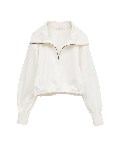 セール】HALF ZIP SHORT TOPS（スウェット）｜CLANE（クラネ）の