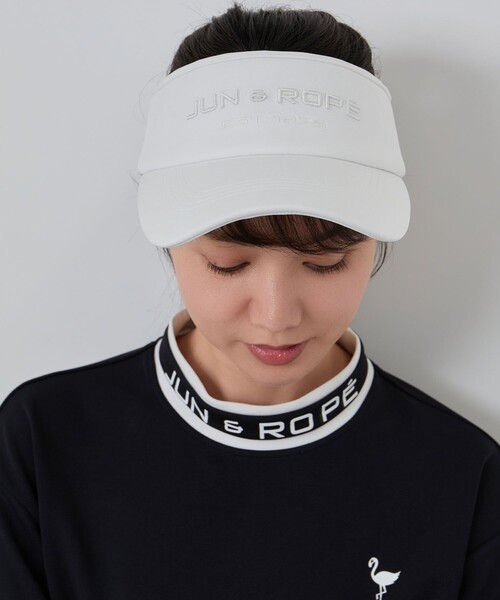 ダンボールニットつば広バイザー（サンバイザー）｜JUN&ROPE'（ジュン