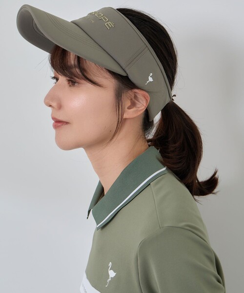 ダンボールニットつば広バイザー（サンバイザー）｜JUN&ROPE'（ジュン