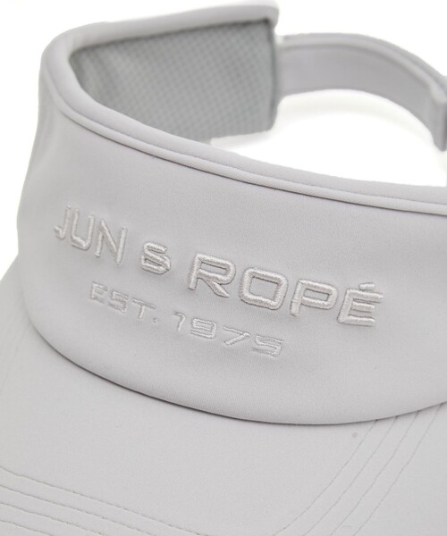 JUN&ROPE'（ジュンアンドロペ）の「ダンボールニットつば広バイザー（サンバイザー・レディース・ブラック/ホワイト/オリーブ/グレー・FREE）」の22枚目の写真