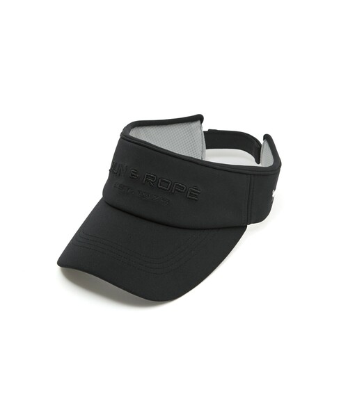 JUN&ROPE'（ジュンアンドロペ）の「ダンボールニットつば広バイザー（サンバイザー・レディース・ブラック/ホワイト/オリーブ/グレー・FREE）」の11枚目の写真