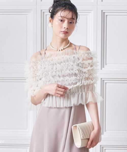 Cupid Heart（キューピッドハート）の「【Cupid Heart】結婚式用！ラメプリーツサテンクラッチバッグ（クラッチバッグ・レディース・ブラック/シルバー/ベージュ・MEDIUM）」の9枚目の写真