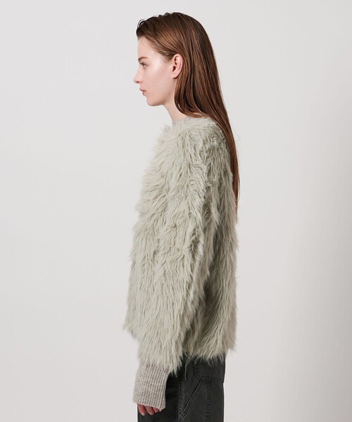 ASTRAET（アストラット）の「＜ASTRAET＞シャギー クルーネックニット（ニット/セーター・レディース・グレー系/ブラック/ピンク・FREE）」の15枚目の写真