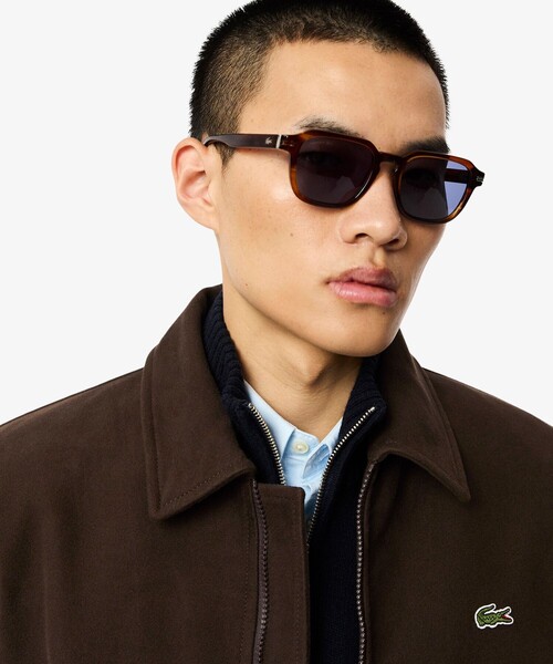 LACOSTE(ラコステ)の「パデッドモールスキンジャケット / 中綿ブルゾン(ブルゾン・メンズ・ダークブラウン/ベージュ・46/48/50/52)」の21枚目の写真