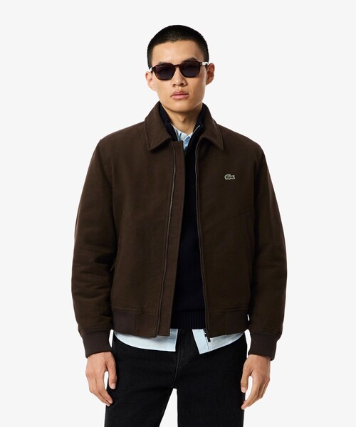 LACOSTE(ラコステ)の「パデッドモールスキンジャケット / 中綿ブルゾン(ブルゾン・メンズ・ダークブラウン/ベージュ・46/48/50/52)」の9枚目の写真