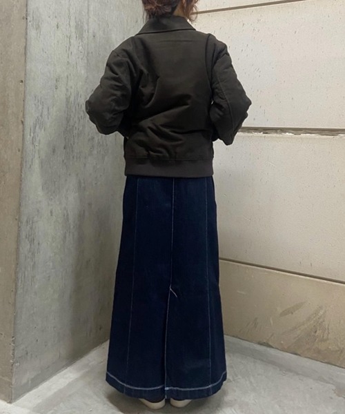 LACOSTE(ラコステ)の「パデッドモールスキンジャケット / 中綿ブルゾン(ブルゾン・メンズ・ダークブラウン/ベージュ・46/48/50/52)」の6枚目の写真