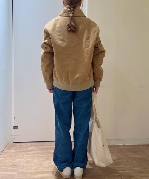 LACOSTE(ラコステ)の「パデッドモールスキンジャケット / 中綿ブルゾン(ブルゾン・メンズ・ダークブラウン/ベージュ・46/48/50/52)」の8枚目の写真