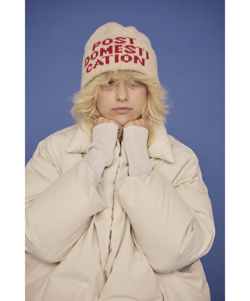 Rouge vif（ルージュヴィフ）の「【2サイズ展開】アップサイクルダウンコート（ダウンジャケット/コート・レディース・チャコールグレー/アイボリー・36/38）」の6枚目の写真