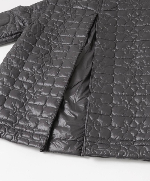 GANNI（ガニー）の「GANNI　Shiny Quilt Midi Jacket（ダウンジャケット/コート・レディース・チャコールグレー・S/M）」の4枚目の写真