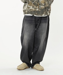 KEBOZ | DAMAGED BAGGY DENIM PANTS(デニムパンツ)