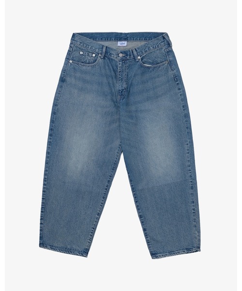 KEBOZ（ケボズ）の「DAMAGED BAGGY DENIM PANTS（デニムパンツ・メンズ・ブルー/ブラック・M/L）」の15枚目の写真