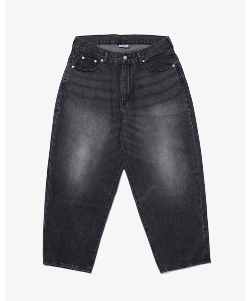 KEBOZ（ケボズ）の「DAMAGED BAGGY DENIM PANTS（デニムパンツ・メンズ・ブルー/ブラック・M/L）」の19枚目の写真