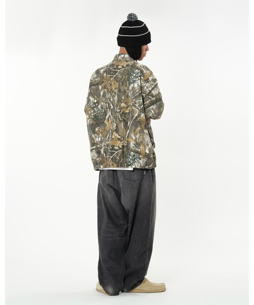 KEBOZ（ケボズ）の「DAMAGED BAGGY DENIM PANTS（デニムパンツ・メンズ・ブルー/ブラック・M/L）」の10枚目の写真